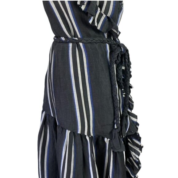 Apiece Apart Costa Del Sol Ruffle Wrap Dress - Picture 7 of 16